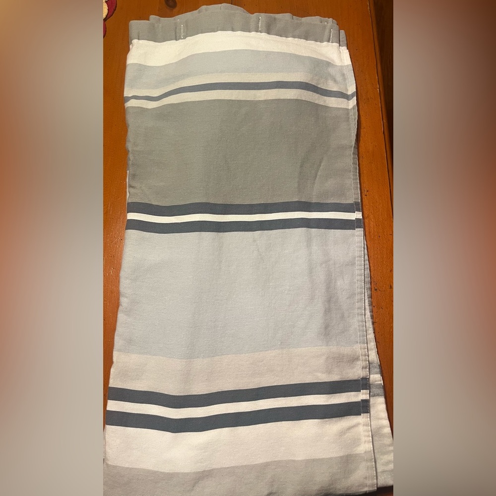 Cotton shower curtain